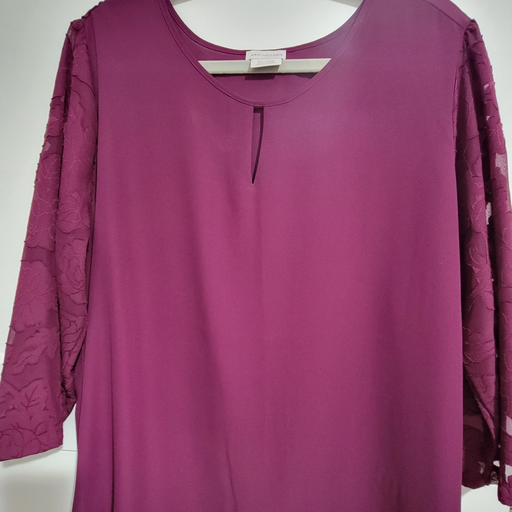 Van Heusen blouse, XL.
